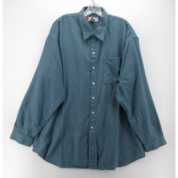 VINTAGE LL Bean Shirt XL Traveler Button Down Pocket Hiking Outdoor - Picture 1 of 9